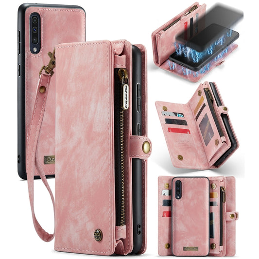 CaseMe-008 Detachable Multifunctional Horizontal Flip Leather Case with Card Slot & Holder & Zipper Wallet & Photo Frame, For Samaung Galaxy A30S／A50S／A50, For Samsung Galaxy A70, For Galaxy S10 5G
