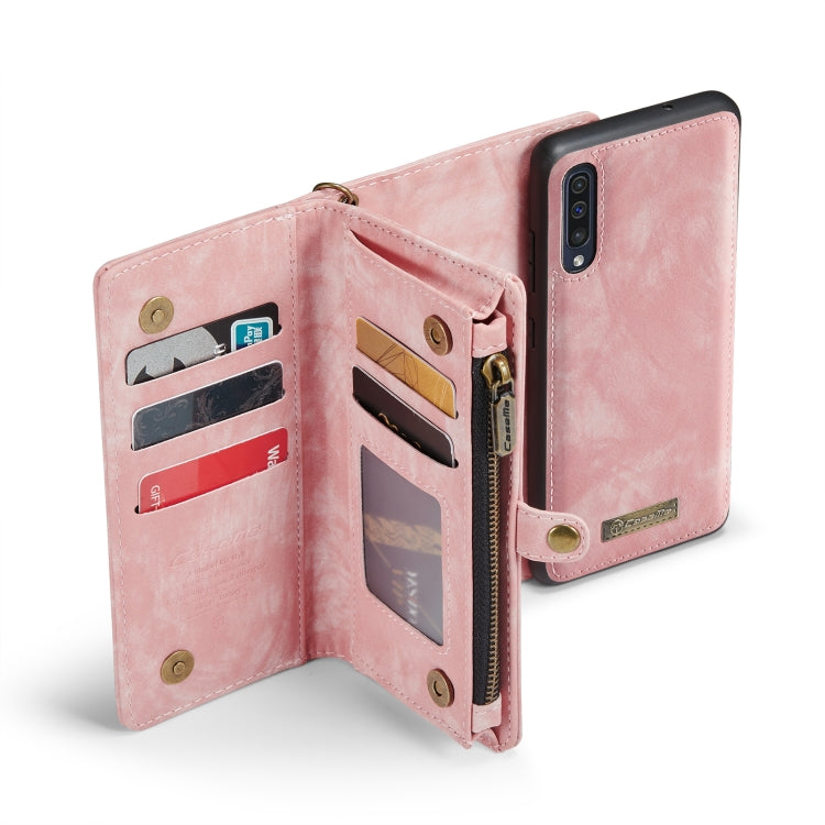 CaseMe-008 Detachable Multifunctional Horizontal Flip Leather Case with Card Slot & Holder & Zipper Wallet & Photo Frame, For Samaung Galaxy A30S／A50S／A50, For Samsung Galaxy A70, For Galaxy S10 5G