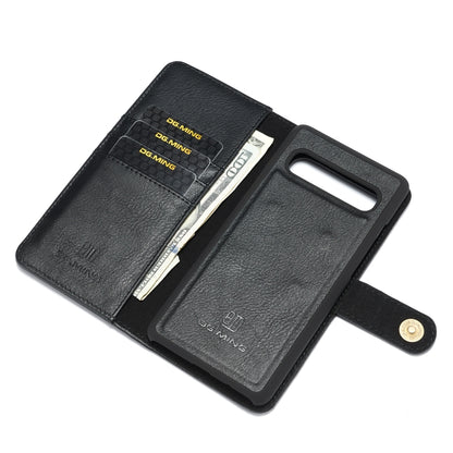 DG.MING Crazy Horse Texture Flip Detachable Magnetic Leather Case with Holder & Card Slots & Wallet, for Galaxy S10 5G, for Galaxy A10, For Galaxy A20 & A30 & M10s, for Galaxy A40, For Galaxy A50 & A30s & A50s, for Galaxy A70