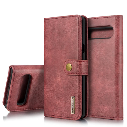 DG.MING Crazy Horse Texture Flip Detachable Magnetic Leather Case with Holder & Card Slots & Wallet, for Galaxy S10 5G, for Galaxy A10, For Galaxy A20 & A30 & M10s, for Galaxy A40, For Galaxy A50 & A30s & A50s, for Galaxy A70