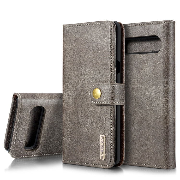 DG.MING Crazy Horse Texture Flip Detachable Magnetic Leather Case with Holder & Card Slots & Wallet, for Galaxy S10 5G, for Galaxy A10, For Galaxy A20 & A30 & M10s, for Galaxy A40, For Galaxy A50 & A30s & A50s, for Galaxy A70