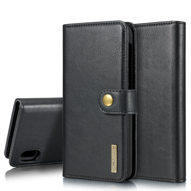 DG.MING Crazy Horse Texture Flip Detachable Magnetic Leather Case with Holder & Card Slots & Wallet, for Galaxy S10 5G, for Galaxy A10, For Galaxy A20 & A30 & M10s, for Galaxy A40, For Galaxy A50 & A30s & A50s, for Galaxy A70