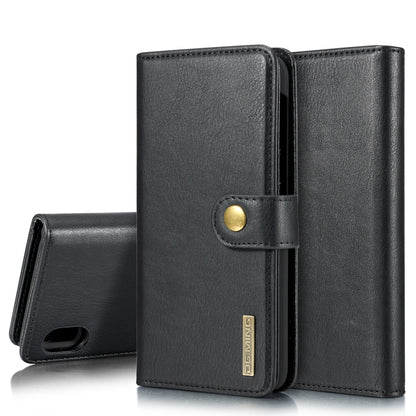 DG.MING Crazy Horse Texture Flip Detachable Magnetic Leather Case with Holder & Card Slots & Wallet, for Galaxy S10 5G, for Galaxy A10, For Galaxy A20 & A30 & M10s, for Galaxy A40, For Galaxy A50 & A30s & A50s, for Galaxy A70