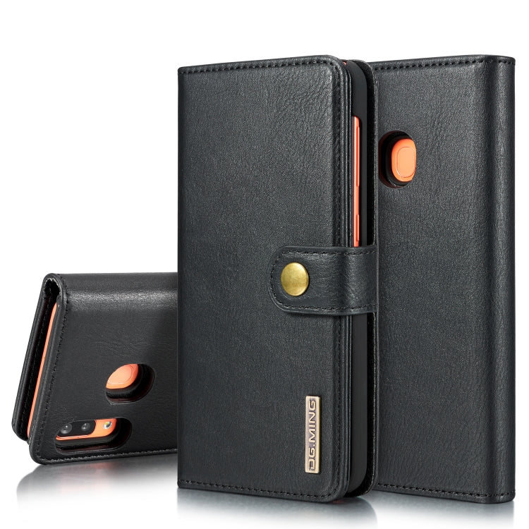 DG.MING Crazy Horse Texture Flip Detachable Magnetic Leather Case with Holder & Card Slots & Wallet, for Galaxy S10 5G, for Galaxy A10, For Galaxy A20 & A30 & M10s, for Galaxy A40, For Galaxy A50 & A30s & A50s, for Galaxy A70