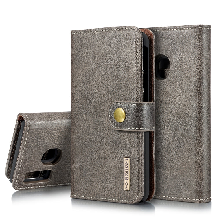 DG.MING Crazy Horse Texture Flip Detachable Magnetic Leather Case with Holder & Card Slots & Wallet, for Galaxy S10 5G, for Galaxy A10, For Galaxy A20 & A30 & M10s, for Galaxy A40, For Galaxy A50 & A30s & A50s, for Galaxy A70