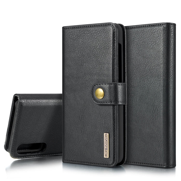 DG.MING Crazy Horse Texture Flip Detachable Magnetic Leather Case with Holder & Card Slots & Wallet, for Galaxy S10 5G, for Galaxy A10, For Galaxy A20 & A30 & M10s, for Galaxy A40, For Galaxy A50 & A30s & A50s, for Galaxy A70