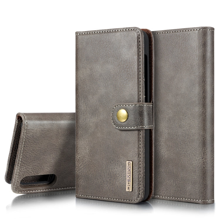 DG.MING Crazy Horse Texture Flip Detachable Magnetic Leather Case with Holder & Card Slots & Wallet, for Galaxy S10 5G, for Galaxy A10, For Galaxy A20 & A30 & M10s, for Galaxy A40, For Galaxy A50 & A30s & A50s, for Galaxy A70