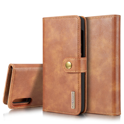 DG.MING Crazy Horse Texture Flip Detachable Magnetic Leather Case with Holder & Card Slots & Wallet, for Galaxy S10 5G, for Galaxy A10, For Galaxy A20 & A30 & M10s, for Galaxy A40, For Galaxy A50 & A30s & A50s, for Galaxy A70