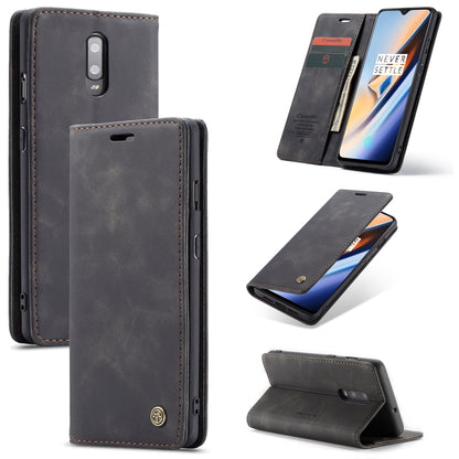 CaseMe-013 Multi-functional Retro Frosted Horizontal Flip Leather Case with Card Slot & Holder & Wallet, For OnePlus 7, For OnePlus 7 Pro, For Xiaomi Mi 9, For Xiaomi Mi 9T Pro / Redmi K20 Pro / Xiaomi Mi 9T / Redmi K20, For Galaxy A20e