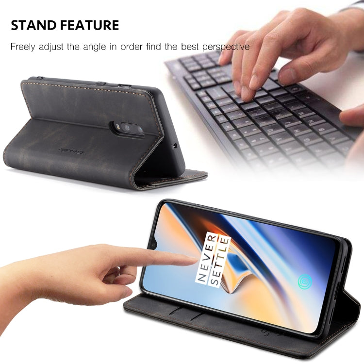 CaseMe-013 Multi-functional Retro Frosted Horizontal Flip Leather Case with Card Slot & Holder & Wallet, For OnePlus 7, For OnePlus 7 Pro, For Xiaomi Mi 9, For Xiaomi Mi 9T Pro / Redmi K20 Pro / Xiaomi Mi 9T / Redmi K20, For Galaxy A20e