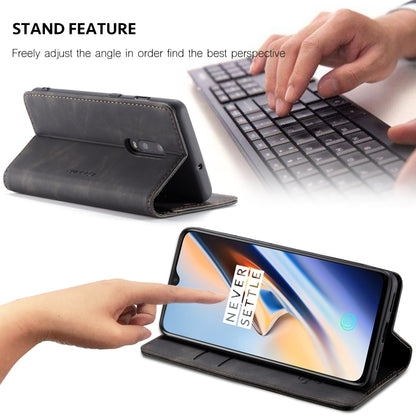 CaseMe-013 Multi-functional Retro Frosted Horizontal Flip Leather Case with Card Slot & Holder & Wallet, For OnePlus 7, For OnePlus 7 Pro, For Xiaomi Mi 9, For Xiaomi Mi 9T Pro / Redmi K20 Pro / Xiaomi Mi 9T / Redmi K20, For Galaxy A20e