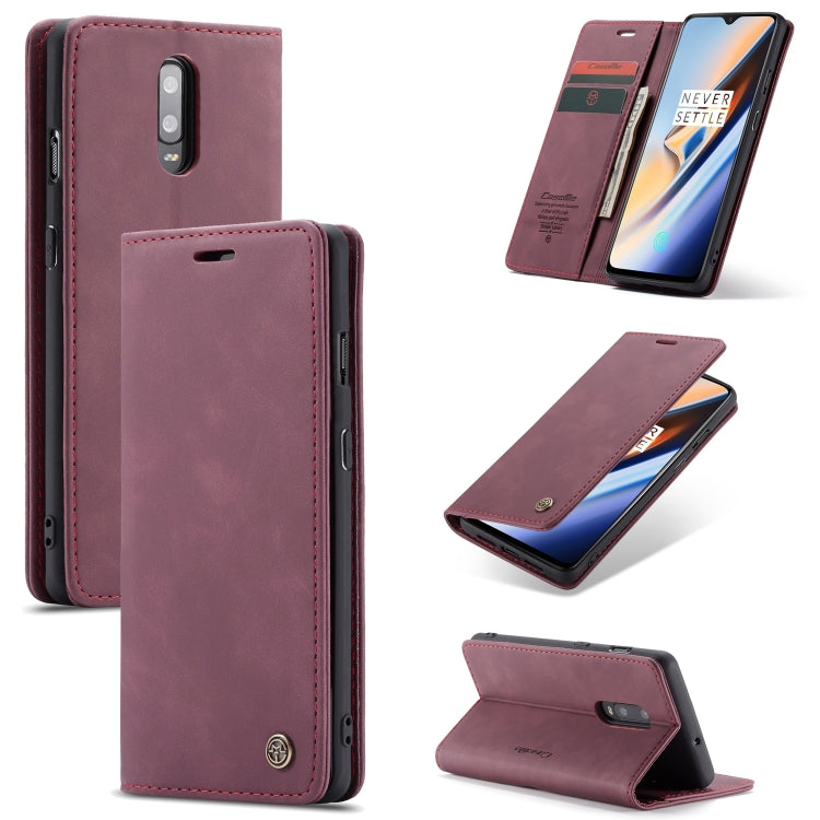 CaseMe-013 Multi-functional Retro Frosted Horizontal Flip Leather Case with Card Slot & Holder & Wallet, For OnePlus 7, For OnePlus 7 Pro, For Xiaomi Mi 9, For Xiaomi Mi 9T Pro / Redmi K20 Pro / Xiaomi Mi 9T / Redmi K20, For Galaxy A20e