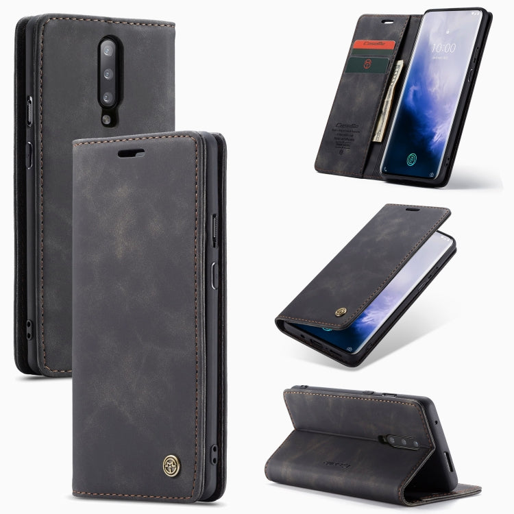 CaseMe-013 Multi-functional Retro Frosted Horizontal Flip Leather Case with Card Slot & Holder & Wallet, For OnePlus 7, For OnePlus 7 Pro, For Xiaomi Mi 9, For Xiaomi Mi 9T Pro / Redmi K20 Pro / Xiaomi Mi 9T / Redmi K20, For Galaxy A20e