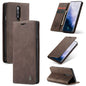 CaseMe-013 Multi-functional Retro Frosted Horizontal Flip Leather Case with Card Slot & Holder & Wallet, For OnePlus 7, For OnePlus 7 Pro, For Xiaomi Mi 9, For Xiaomi Mi 9T Pro / Redmi K20 Pro / Xiaomi Mi 9T / Redmi K20, For Galaxy A20e