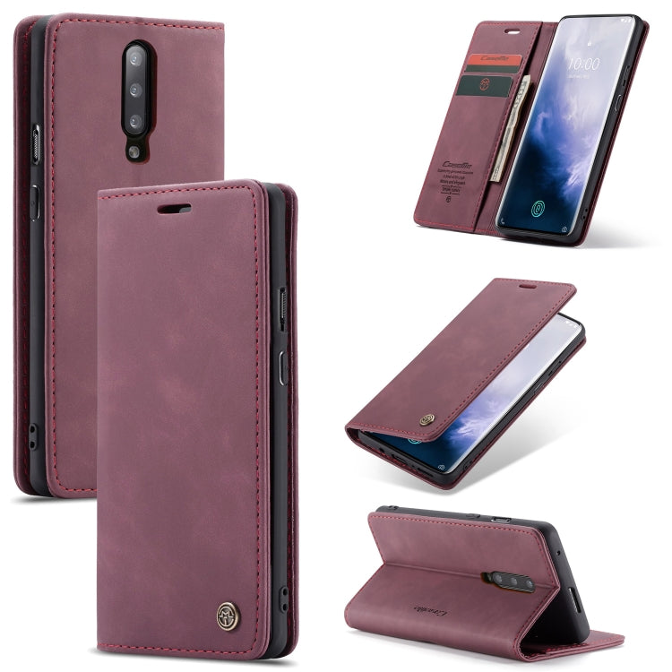 CaseMe-013 Multi-functional Retro Frosted Horizontal Flip Leather Case with Card Slot & Holder & Wallet, For OnePlus 7, For OnePlus 7 Pro, For Xiaomi Mi 9, For Xiaomi Mi 9T Pro / Redmi K20 Pro / Xiaomi Mi 9T / Redmi K20, For Galaxy A20e