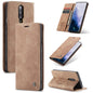 CaseMe-013 Multi-functional Retro Frosted Horizontal Flip Leather Case with Card Slot & Holder & Wallet, For OnePlus 7, For OnePlus 7 Pro, For Xiaomi Mi 9, For Xiaomi Mi 9T Pro / Redmi K20 Pro / Xiaomi Mi 9T / Redmi K20, For Galaxy A20e
