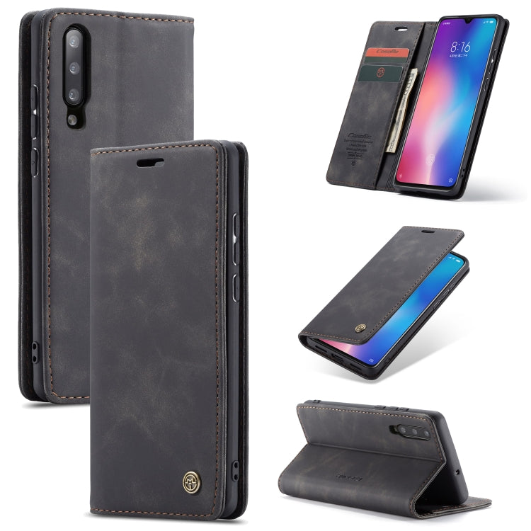 CaseMe-013 Multi-functional Retro Frosted Horizontal Flip Leather Case with Card Slot & Holder & Wallet, For OnePlus 7, For OnePlus 7 Pro, For Xiaomi Mi 9, For Xiaomi Mi 9T Pro / Redmi K20 Pro / Xiaomi Mi 9T / Redmi K20, For Galaxy A20e