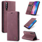 CaseMe-013 Multi-functional Retro Frosted Horizontal Flip Leather Case with Card Slot & Holder & Wallet, For OnePlus 7, For OnePlus 7 Pro, For Xiaomi Mi 9, For Xiaomi Mi 9T Pro / Redmi K20 Pro / Xiaomi Mi 9T / Redmi K20, For Galaxy A20e
