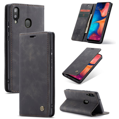 CaseMe-013 Multi-functional Retro Frosted Horizontal Flip Leather Case with Card Slot & Holder & Wallet, For OnePlus 7, For OnePlus 7 Pro, For Xiaomi Mi 9, For Xiaomi Mi 9T Pro / Redmi K20 Pro / Xiaomi Mi 9T / Redmi K20, For Galaxy A20e