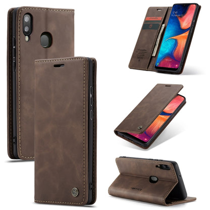 CaseMe-013 Multi-functional Retro Frosted Horizontal Flip Leather Case with Card Slot & Holder & Wallet, For OnePlus 7, For OnePlus 7 Pro, For Xiaomi Mi 9, For Xiaomi Mi 9T Pro / Redmi K20 Pro / Xiaomi Mi 9T / Redmi K20, For Galaxy A20e