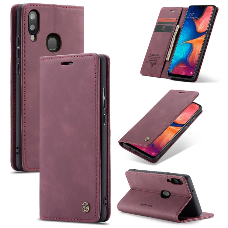 CaseMe-013 Multi-functional Retro Frosted Horizontal Flip Leather Case with Card Slot & Holder & Wallet, For OnePlus 7, For OnePlus 7 Pro, For Xiaomi Mi 9, For Xiaomi Mi 9T Pro / Redmi K20 Pro / Xiaomi Mi 9T / Redmi K20, For Galaxy A20e