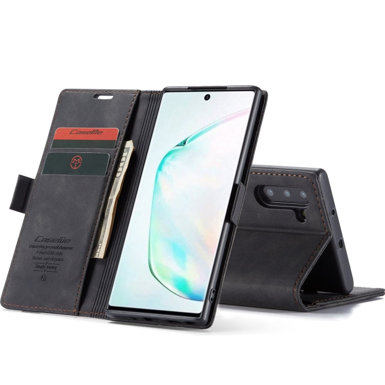 CaseMe-013 Multifunctional Horizontal Flip Leather Case with Card Slot & Holder, For Galaxy A80 / A90, For Galaxy Note 10