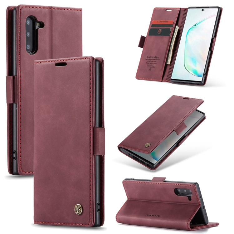 CaseMe-013 Multifunctional Horizontal Flip Leather Case with Card Slot & Holder, For Galaxy A80 / A90, For Galaxy Note 10
