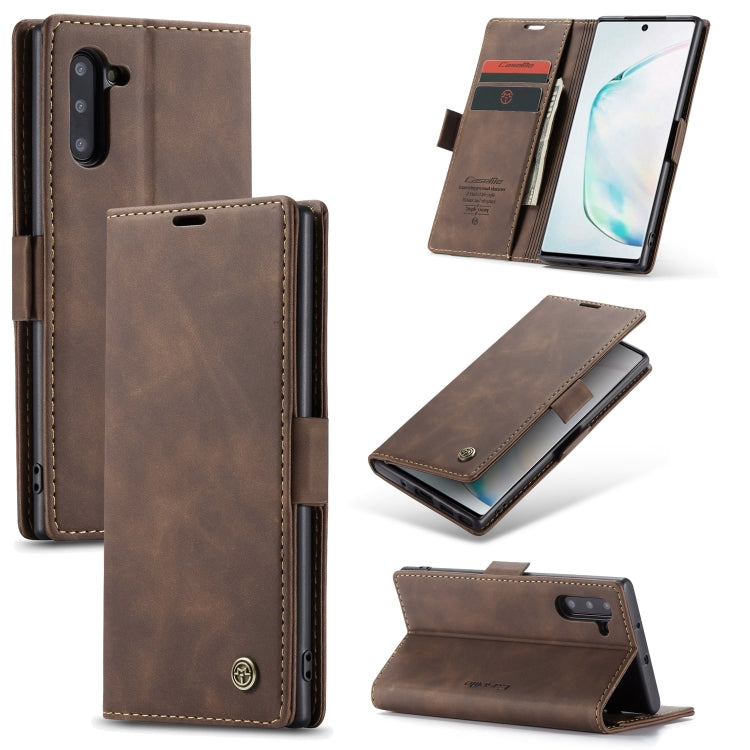 CaseMe-013 Multifunctional Horizontal Flip Leather Case with Card Slot & Holder, For Galaxy A80 / A90, For Galaxy Note 10