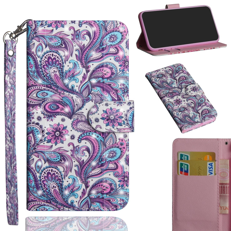 3D Painting Pattern Horizontal Flip TPU + PU Leather Case with Holder & Card Slots & Wallet, For Galaxy A10, For Galaxy A10e, For Galaxy A20 / Galaxy A30, For Galaxy A20e, For Galaxy A40, For Galaxy A50, For Galaxy A70