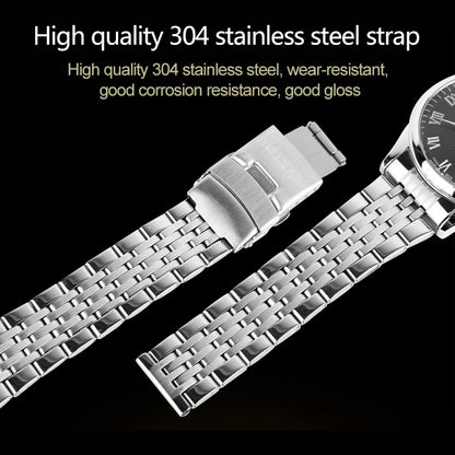 SKMEI 9058 Multifunctional Outdoor Fashion Waterproof Steel Strip Quartz Wrist Watch, Men Style Black, Men Style White, Men Style Blue, Women Style Black, Women Style White, Women Style Blue