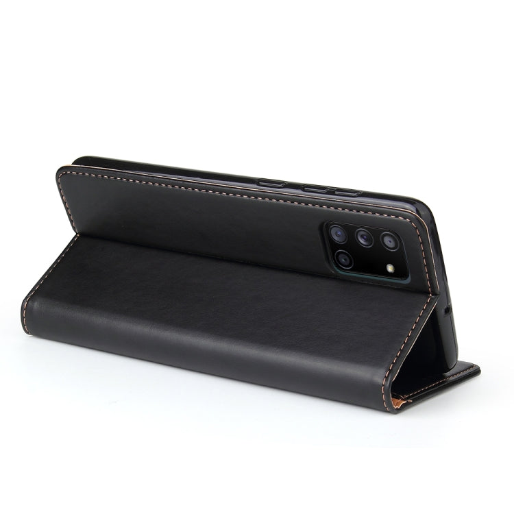 Fierre Shann PU Genuine Leather Texture Horizontal Flip Leather Case with Holder & Card Slots & Wallet, For Samsung Galaxy A21s, For Samsung Galaxy A31, For Samsung Galaxy A51 5G, For Samsung Galaxy A71 5G, For Samsung Galaxy M11�����������������������...