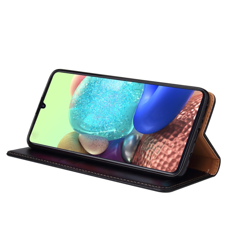 Fierre Shann PU Genuine Leather Texture Horizontal Flip Leather Case with Holder & Card Slots & Wallet, For Samsung Galaxy A21s, For Samsung Galaxy A31, For Samsung Galaxy A51 5G, For Samsung Galaxy A71 5G, For Samsung Galaxy M11�����������������������...