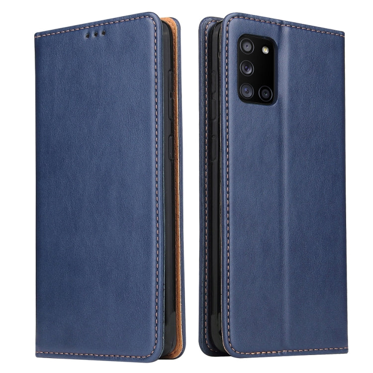 Fierre Shann PU Genuine Leather Texture Horizontal Flip Leather Case with Holder & Card Slots & Wallet, For Samsung Galaxy A21s, For Samsung Galaxy A31, For Samsung Galaxy A51 5G, For Samsung Galaxy A71 5G, For Samsung Galaxy M11�����������������������...