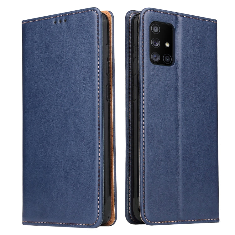 Fierre Shann PU Genuine Leather Texture Horizontal Flip Leather Case with Holder & Card Slots & Wallet, For Samsung Galaxy A21s, For Samsung Galaxy A31, For Samsung Galaxy A51 5G, For Samsung Galaxy A71 5G, For Samsung Galaxy M11�����������������������...