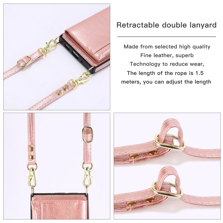 Square Zipper Wallet Bag TPU+PU Back Cover Case with Holder & Card Slots & Wallet & Cross-body Strap, For Samsung Galaxy A90 5G, For Samsung Galaxy Note9, For Samsung Galaxy Note10, For Samsung Galaxy Note10 Pro, For Samsung Galaxy S9������������������...