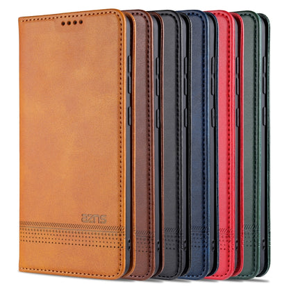 AZNS Magnetic Calf Texture Horizontal Flip Leather Case with Card Slots & Holder & Wallet, For Huawei Nova 8 SE, For OPPO K7 / Reno3 5G, For vivo Y3s / Y17, For vivo Y73s / S7e, For Samsung Galaxy M31