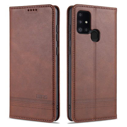 AZNS Magnetic Calf Texture Horizontal Flip Leather Case with Card Slots & Holder & Wallet, For Huawei Nova 8 SE, For OPPO K7 / Reno3 5G, For vivo Y3s / Y17, For vivo Y73s / S7e, For Samsung Galaxy M31