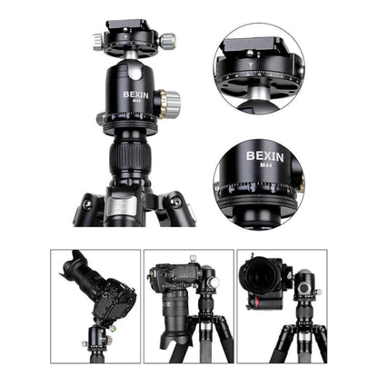 BEXIN W324C M44 Carbon Fiber Tripod Stable Shooting Camera for Vdeo Point Dslr Camera