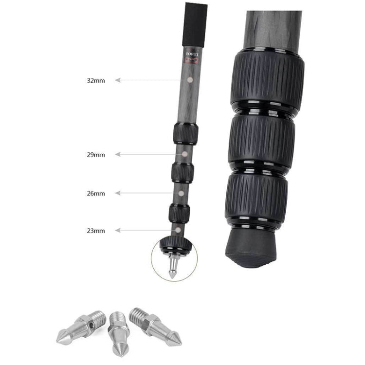 BEXIN W324C M44 Carbon Fiber Tripod Stable Shooting Camera for Vdeo Point Dslr Camera