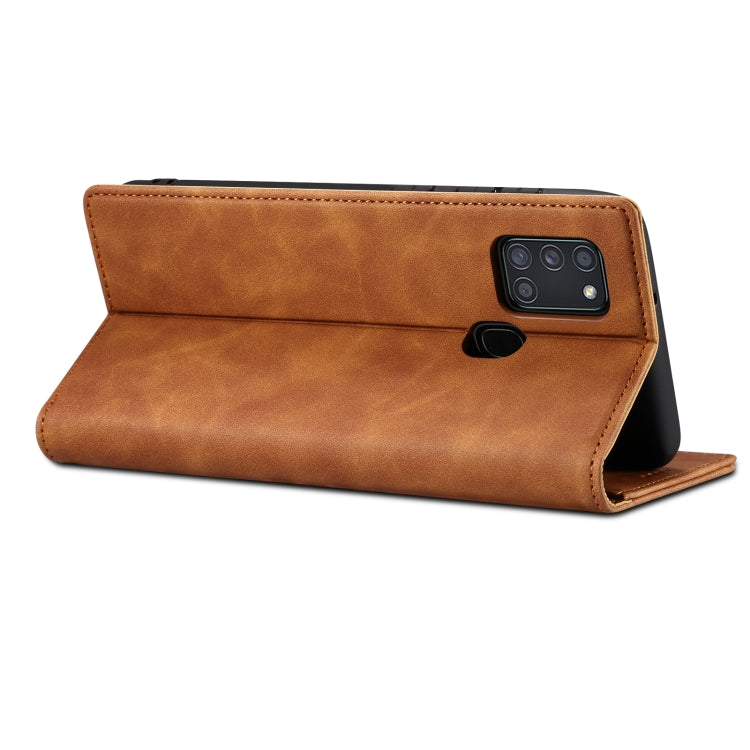 GUSSIM GS-001 Business Style Horizontal Flip Skin Feel PU Leather Case with Holder & Card Slots & Wallet & Photo Frame, For Samsung Galaxy A21s, For Samsung Galaxy A31, For Samsung Galaxy A41, For Samsung Galaxy A50, For Samsung Galaxy A51�������������...