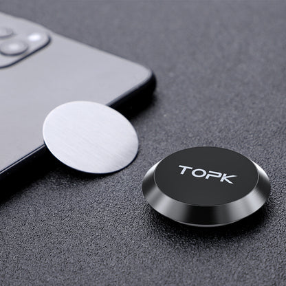 TOPK D21 Car Mobile Phone Holder Magnetic Universal In-car Phone Holder Stand, D21