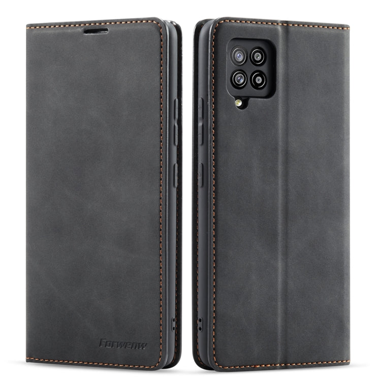 Forwenw Dream Series Oil Edge Strong Magnetism Horizontal Flip Leather Case with Holder & Card Slots & Wallet & Photo Frame, For Samsung Galaxy A42 5G