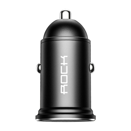 ROCK H11 4.8A 24W Mini Dual USB Car Charger, H11