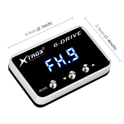 TROS TS-6Drive Potent Booster Electronic Throttle Controller, For Honda Acura MDX 2013-, For Honda Acura TLX 2014-, For Honda Acura RDX 2007-2012, For Honda Acura RDX 2013-, For Chrysler  200 2011-2014, For Chrysler 200 2015-, For Chrysler Aspen 2007-2...