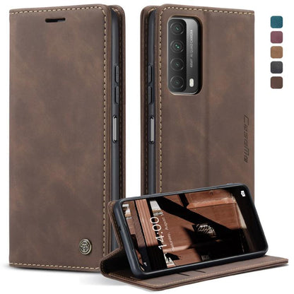 CaseMe-013 Multifunctional Retro Frosted Horizontal Flip Leather Case with Card Slot & Holder & Wallet, For OnePlus 8T, For Samsung Galaxy A21s, For Samsung Galaxy A42 5G, For Huawei P Smart 2021, For Xiaomi Mi 10T Lite 5G������������������������������...