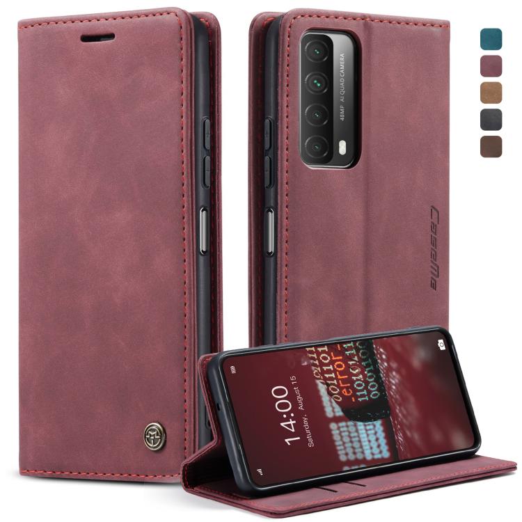 CaseMe-013 Multifunctional Retro Frosted Horizontal Flip Leather Case with Card Slot & Holder & Wallet, For OnePlus 8T, For Samsung Galaxy A21s, For Samsung Galaxy A42 5G, For Huawei P Smart 2021, For Xiaomi Mi 10T Lite 5G������������������������������...