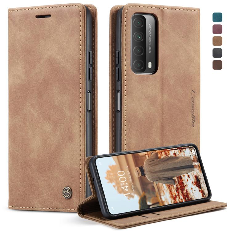 CaseMe-013 Multifunctional Retro Frosted Horizontal Flip Leather Case with Card Slot & Holder & Wallet, For OnePlus 8T, For Samsung Galaxy A21s, For Samsung Galaxy A42 5G, For Huawei P Smart 2021, For Xiaomi Mi 10T Lite 5G������������������������������...