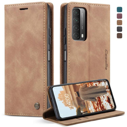 CaseMe-013 Multifunctional Retro Frosted Horizontal Flip Leather Case with Card Slot & Holder & Wallet, For OnePlus 8T, For Samsung Galaxy A21s, For Samsung Galaxy A42 5G, For Huawei P Smart 2021, For Xiaomi Mi 10T Lite 5G������������������������������...