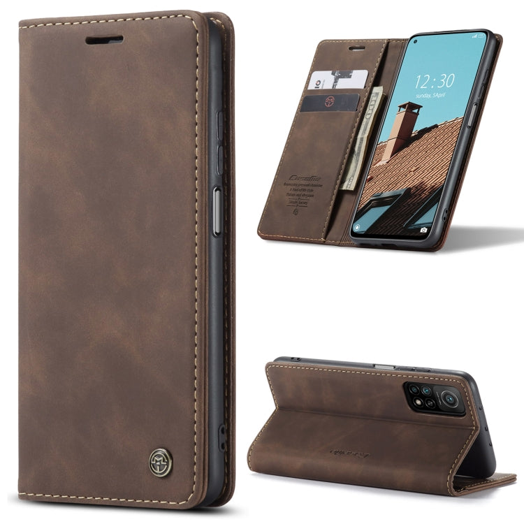 CaseMe-013 Multifunctional Retro Frosted Horizontal Flip Leather Case with Card Slot & Holder & Wallet, For OnePlus 8T, For Samsung Galaxy A21s, For Samsung Galaxy A42 5G, For Huawei P Smart 2021, For Xiaomi Mi 10T Lite 5G������������������������������...