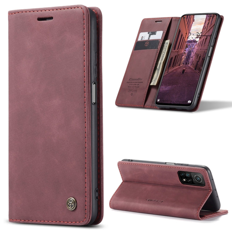 CaseMe-013 Multifunctional Retro Frosted Horizontal Flip Leather Case with Card Slot & Holder & Wallet, For OnePlus 8T, For Samsung Galaxy A21s, For Samsung Galaxy A42 5G, For Huawei P Smart 2021, For Xiaomi Mi 10T Lite 5G������������������������������...